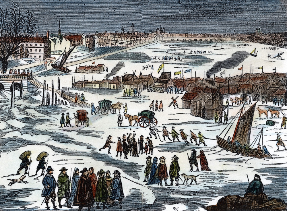Thames: Frost Fair, 1684 Fine Art Print by Granger Collection