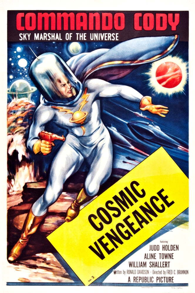 Commando Cody: Sky Marshal Of The Universe Fine Art Print (1953) - Multiple Sizes Available
