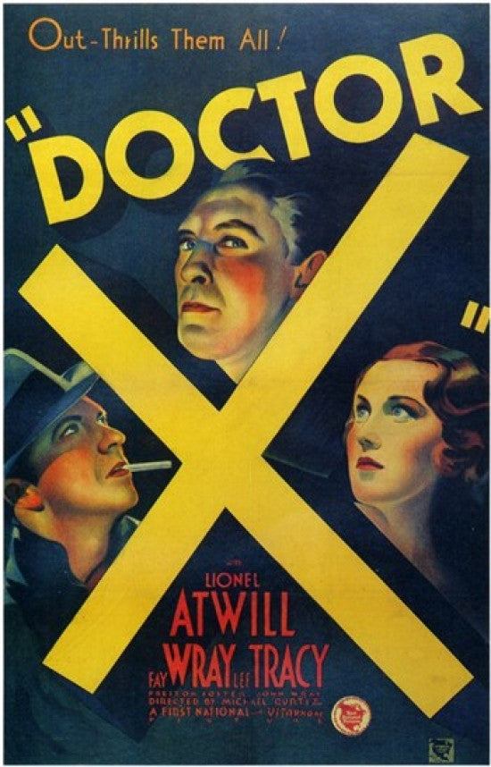 Doctor X Movie Poster 11x17 - Classic Horror Art