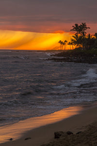 Lawai Beach at Sunset Fine Art Print by Jaynes Gallery
