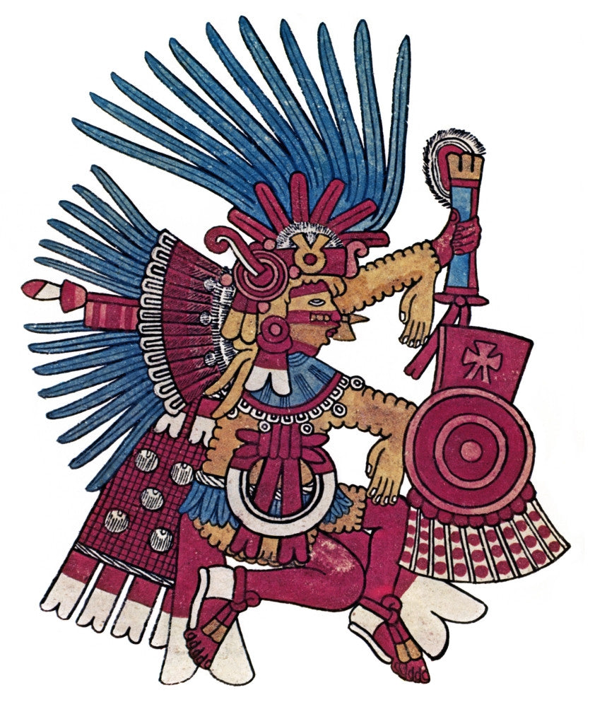 Huitzilopochtli - Aztec God of War Fine Art Print | Posterazzi