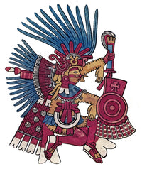 Huitzilopochtli - Aztec God of War Fine Art Print | Posterazzi