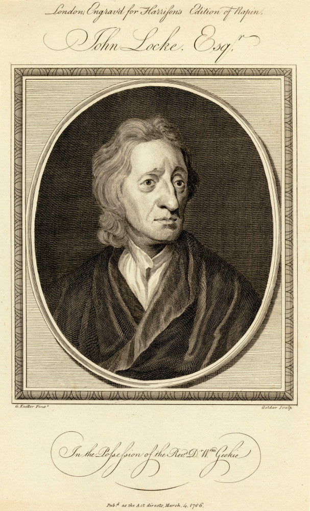 John Locke English Philosopher Fine Art Print by Science Source