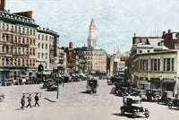 Boston: Bowdoin Square C1919 Fine Art Print by Granger Collection