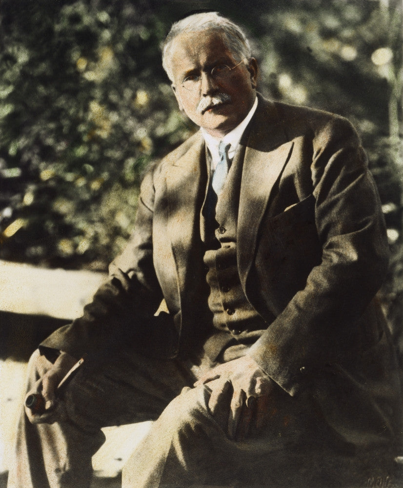 Carl G. Jung Fine Art Print - Swiss Psychologist Oil Photo