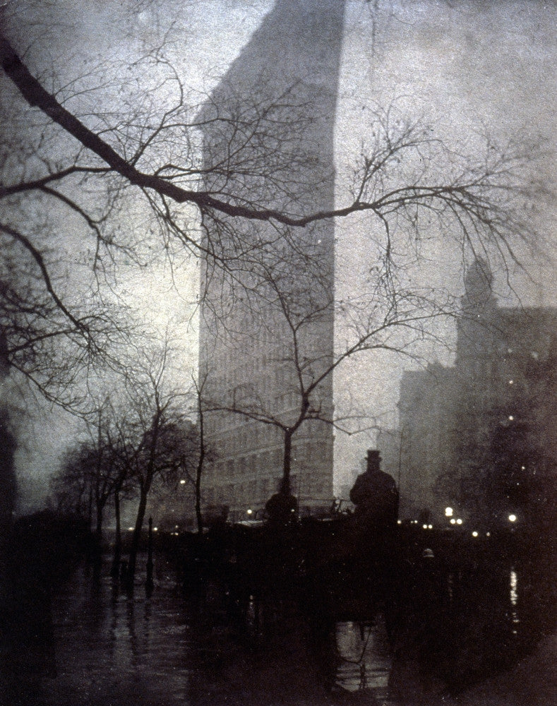 New York Flatiron Building Photograph - 1905 by Edward Steichen