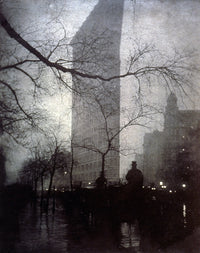 New York Flatiron Building Photograph - 1905 by Edward Steichen