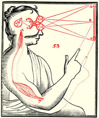 René Descartes Vision and External Stimuli Fine Art Print by Science Source