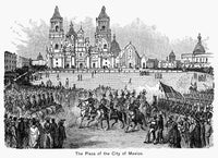 U.S. Army Entering Mexico City 1847 Fine Art Print by Granger Collection