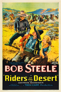 Riders of the Desert Movie Poster - 1932 Classic Film Art