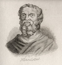 Herodotus of Halicarnassus Fine Art Print - Greek Historian