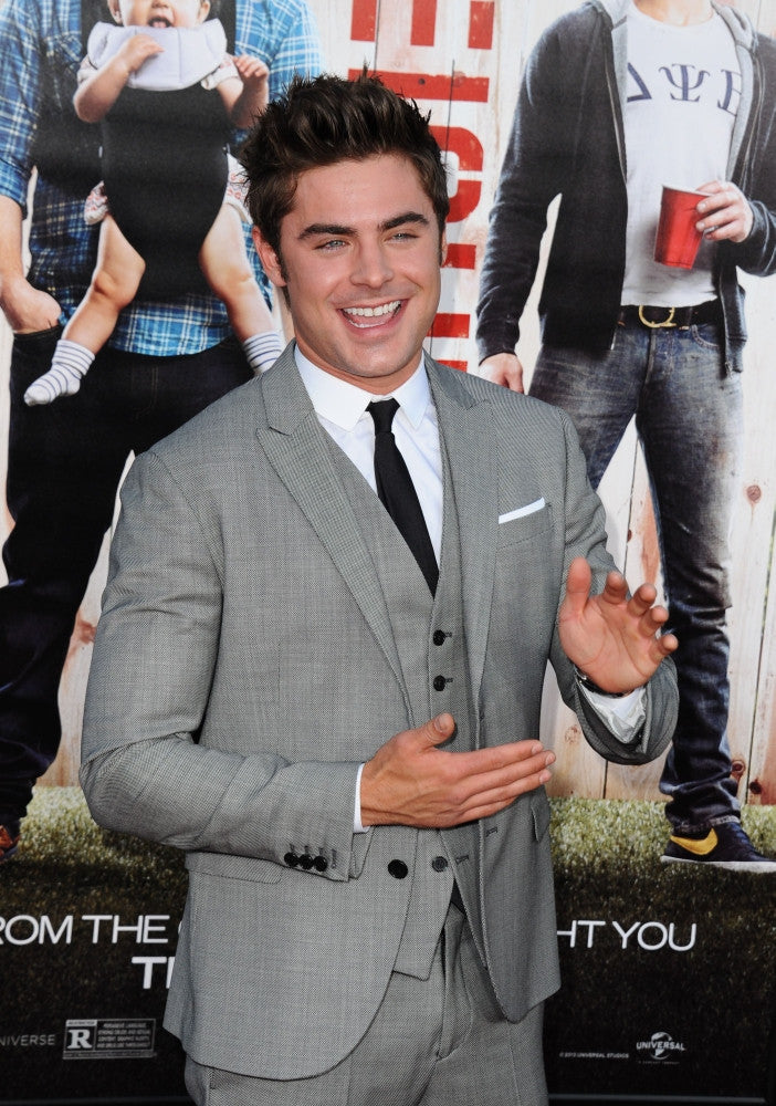 Zac Efron Neighbors Premiere Photo Print by Dee Cercone