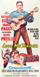 Love Me Tender Movie Poster Masterprint by Everett Collection