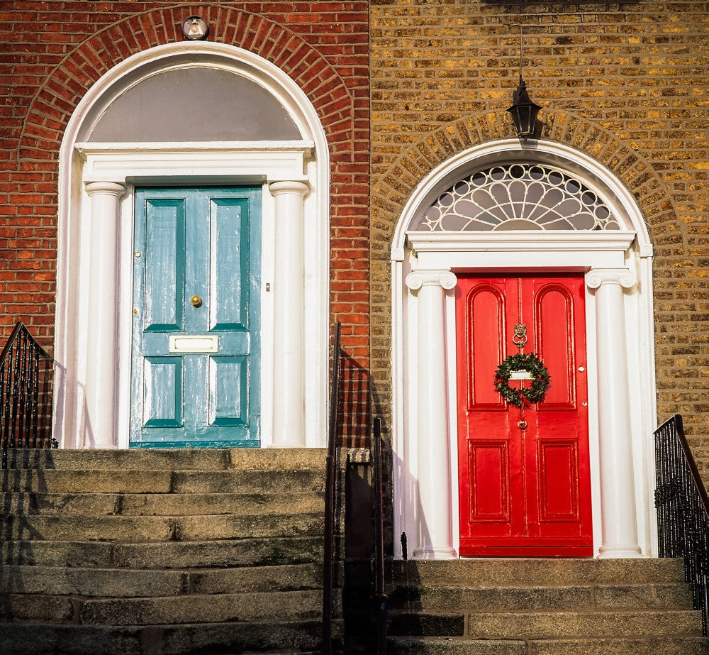 Dublin Georgian Doors Fine Art Print by The Irish Image Collection