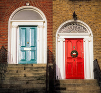 Dublin Georgian Doors Fine Art Print by The Irish Image Collection