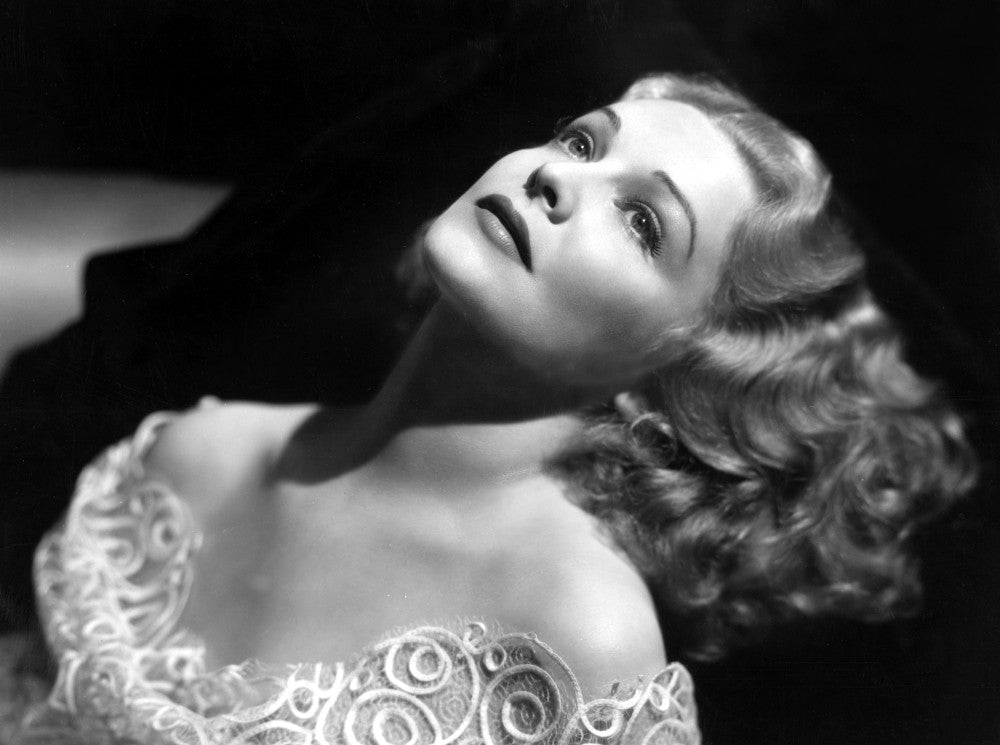 Madeleine Carroll 1940 Photo Print - Vintage Hollywood Art