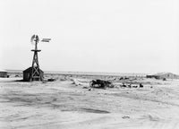 Dorothea Lange's Dust Bowl Photograph - Texas Abandoned Farm Print