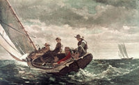 Breezing Up Fine Art Print by Winslow Homer - National Gallery