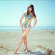 Catherine Spaak Posed on Beach Photo Print by Dark Art Portal