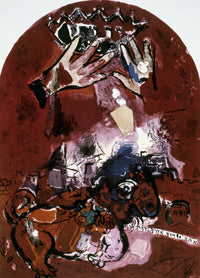 Chagall: Judah - Final Model Gouache and Collage Art Print
