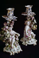 Candlesticks Bow Porcelain Art Print by Shanzi Zhang (1760, UK)