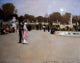 Luxembourg Gardens at Twilight Fine Art Print by John Singer Sargent