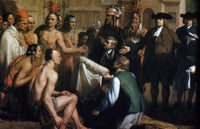 Penn's Treaty with the Indians by Benjamin West - Fine Art Print
