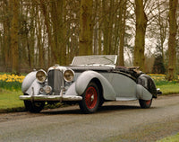 1939 Lagonda LG6 Rapide Drophead Coupe Fine Art Print