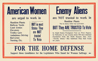 Woman's Suffrage Poster - A Historic Call for Equality