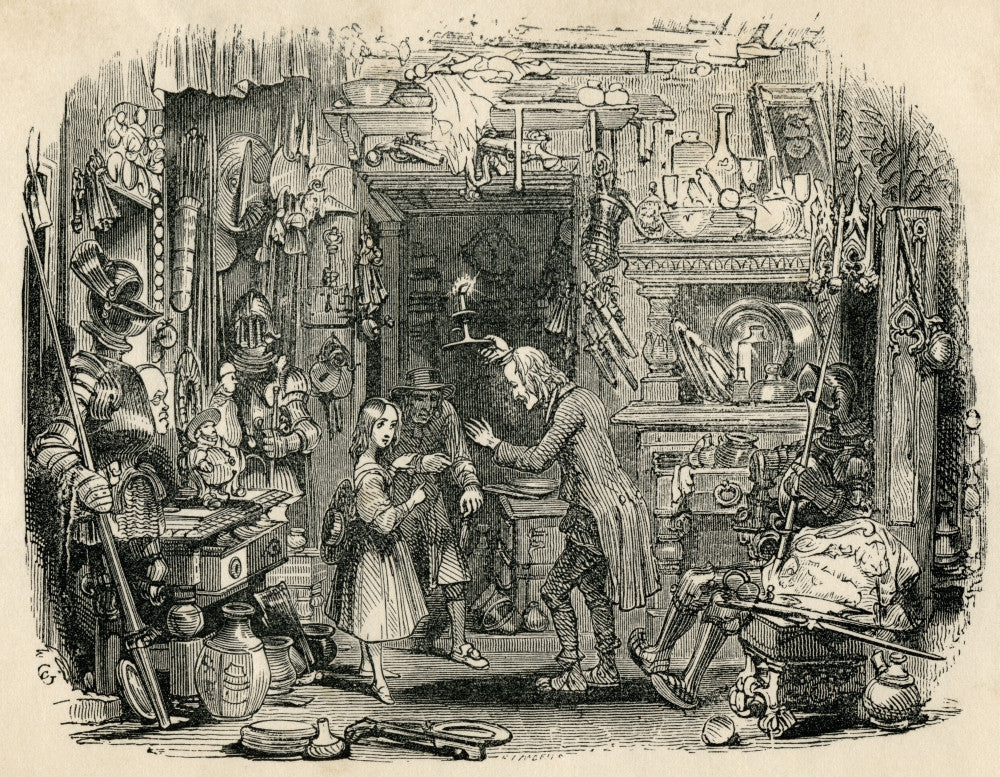 The Child's Return Fine Art Print from The Old Curiosity Shop