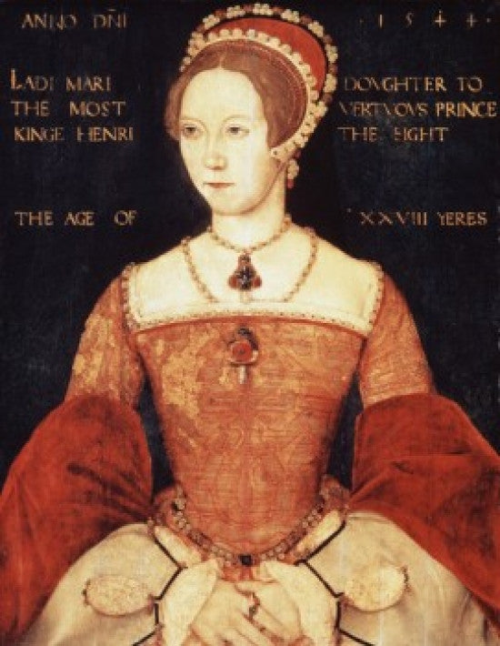 Queen Mary I Fine Art Print - 1544 by Master John | Posterazzi