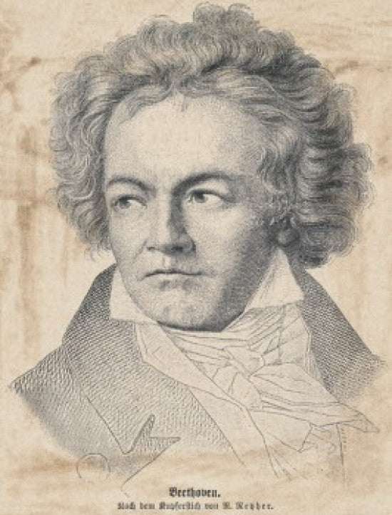 Ludwig van Beethoven Fine Art Print - German Composer