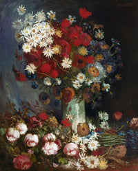 Vincent Van Gogh Still Life With Meadow Flowers and Roses Fine Art Print