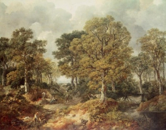 Gainsborough's Forest Fine Art Print by Thomas Gainsborough