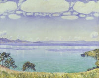 Leman Lake from Chexbre Fine Art Print by Ferdinand Hodler