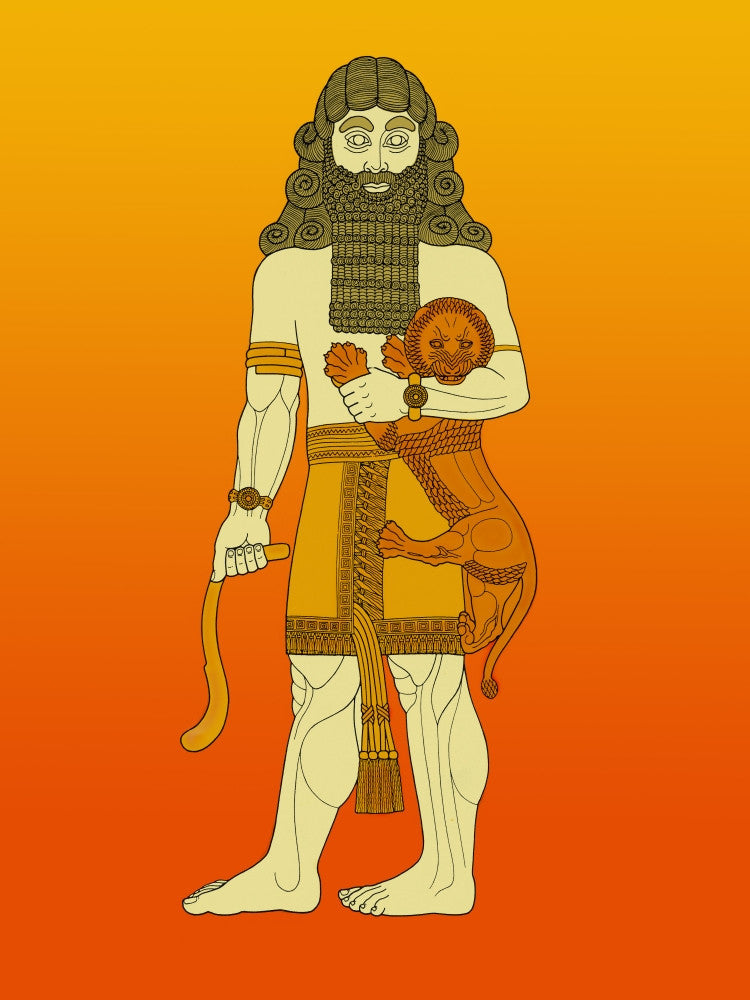 Gilgamesh, King of Uruk Fine Art Print by Science Source