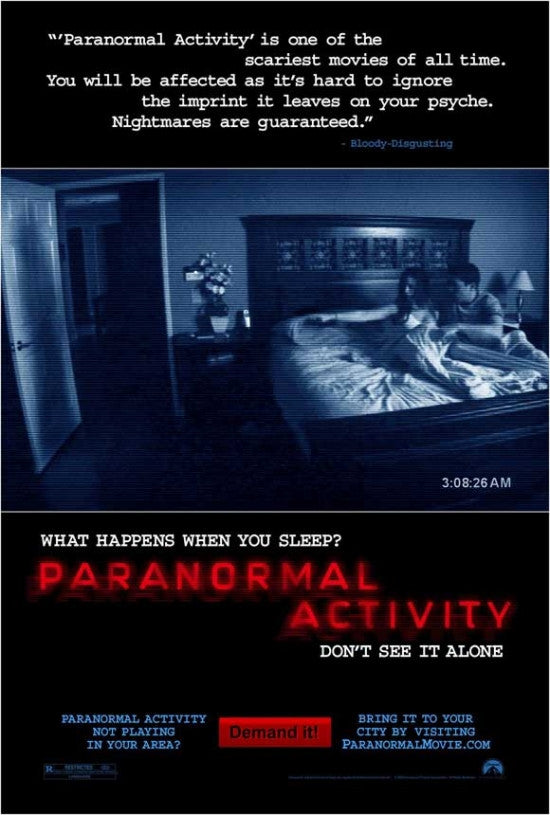 Paranormal Activity Movie Poster (11x17) | Pop Culture Graphics
