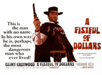 A Fistful Of Dollars Movie Poster - Clint Eastwood Fine Art Print