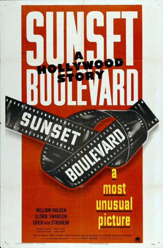 Sunset Blvd. Movie Poster - 11x17 Print