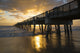 Juno Beach Pier at Sunrise Fine Art Print by Jolly Sienda