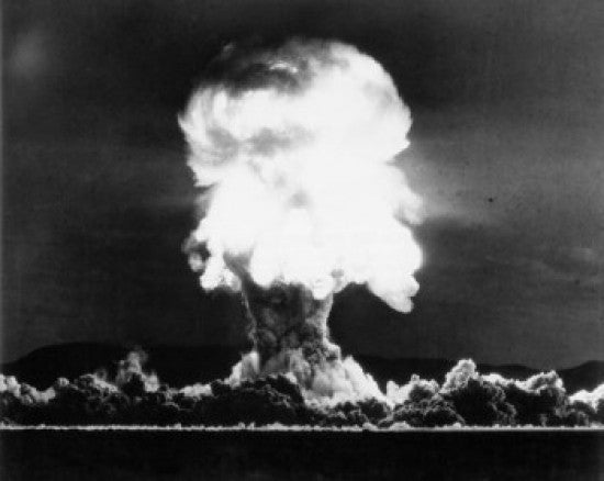 Owens Nuclear Test Detonation Fine Art Print - Nevada 1957