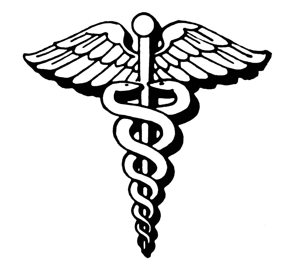 The Caduceus Fine Art Print - Medical Profession Symbol