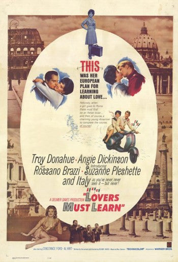 Rome Adventure Movie Poster - Classic Film Art for Home Décor