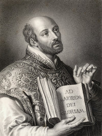 Saint Ignatius of Loyola Fine Art Print - Historical Portrait