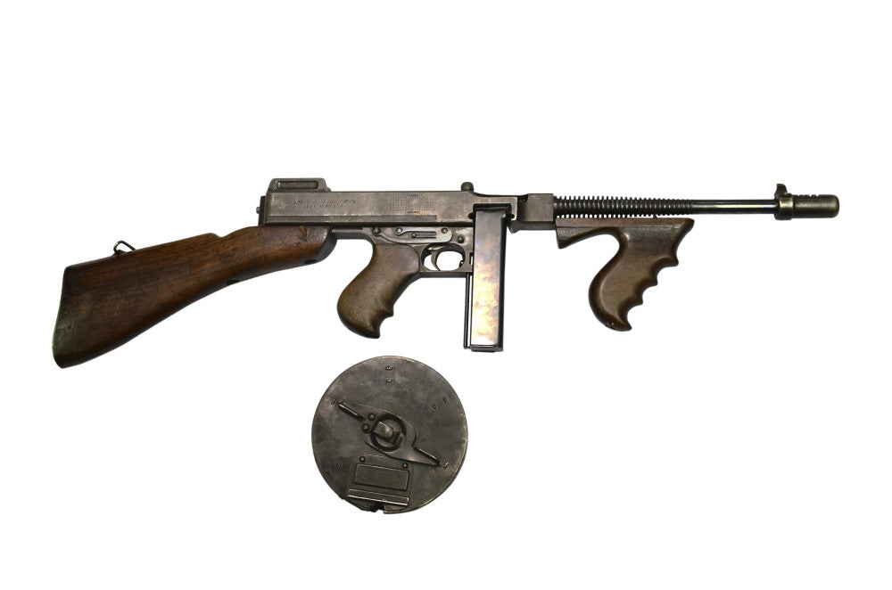 Thompson Model 1928 Submachine Gun Poster Print by Andrew Chittock
