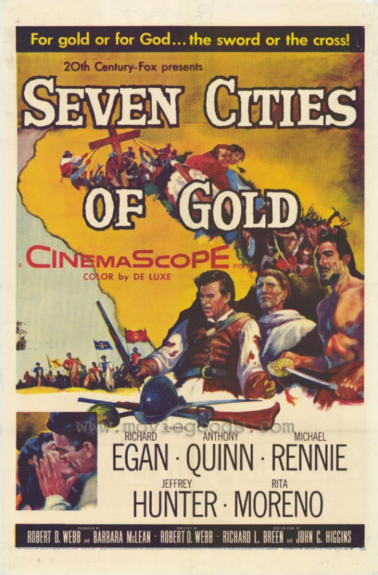 Seven Cities of Gold Movie Poster Print - 27 x 40