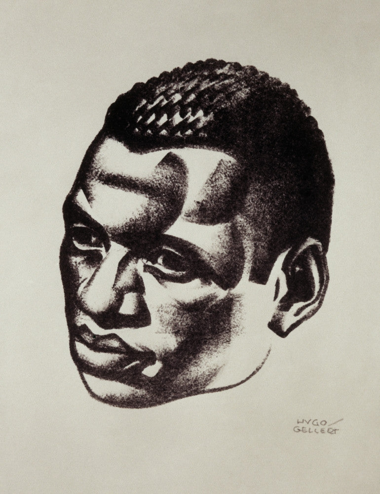 Paul Robeson Lithograph Fine Art Print by Hugo Gellert