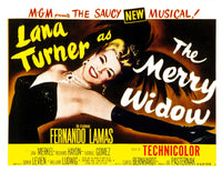The Merry Widow Fine Art Print Featuring Lana Turner (1952)