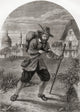 Christian Leaving The City of Destruction Fine Art Print by Ken Welsh