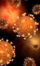 Conceptual Influenza Virus Poster Print - Fine Art by StockTrek Images